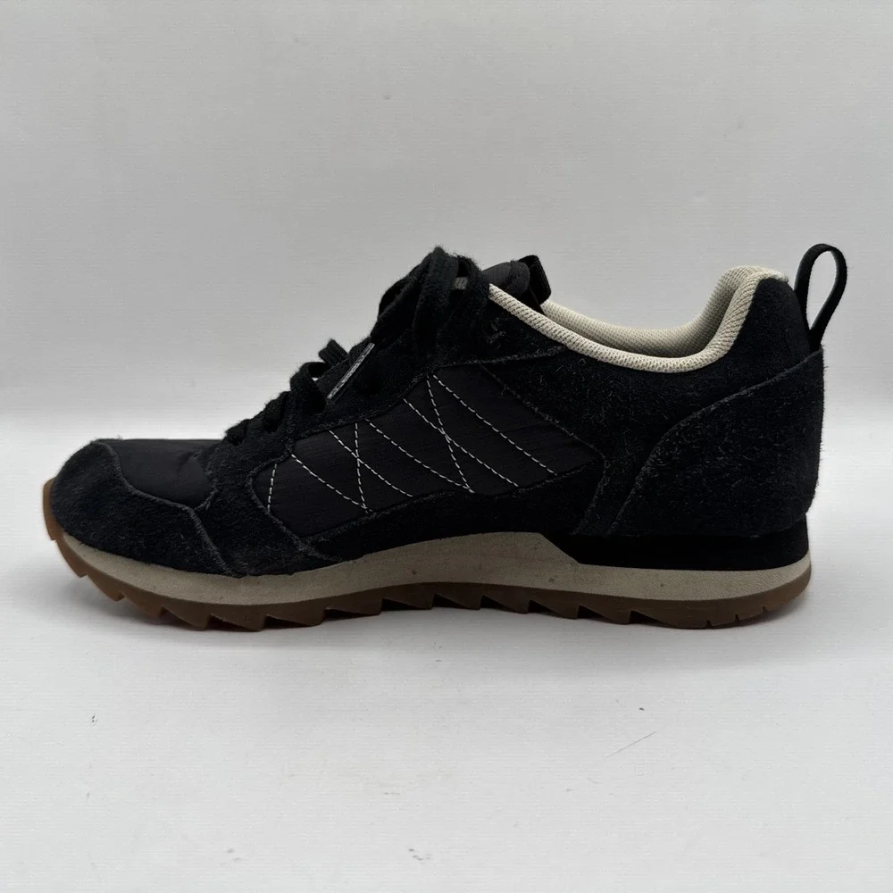 Merrell Alpine‎ Black Suede Womens 6 Trail Hiking Shoes Sneaker J95376